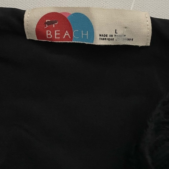 Free People Eleni Bodycon Maxi Dress in Black Smocked Side Slit Sweetheart L - Picture 11 of 13